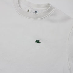 Lacoste L!VE Sweater - Farbe: White - Größe: S - vintageR2