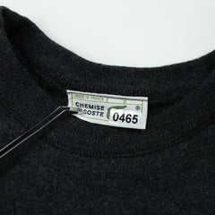 Lacoste Vintage Woll Sweater - Farbe: Grey - Größe: S - vintageR2