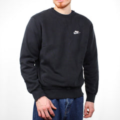 Nike Basic Sweater - Farbe: Black - Größe: L - VintageR2