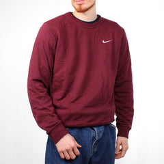 Nike Basic Sweater - Farbe: Red - Größe: L - VintageR2