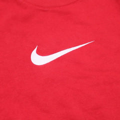 Nike Big Middle Swoosh Vintage Sweater - Farbe: Red - Größe: M - vintageR2