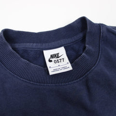 Nike Center Swoosh Sweatshirt - Farbe: Navy - Größe: M - vintageR2