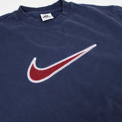 Nike Center Swoosh Sweatshirt - Farbe: Navy - Größe: M - vintageR2