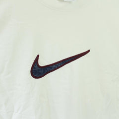 Nike Center Swoosh T-Shirt - Farbe: White - Größe: L - vintageR2