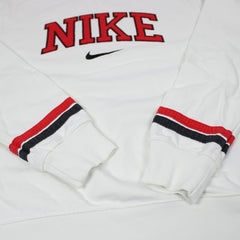 Nike Spellout Sweatshirt - Farbe: Beige - Größe: M - vintageR2