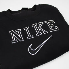 Nike Spellout Sweatshirt - Farbe: Black - Größe: L - RoundTwo