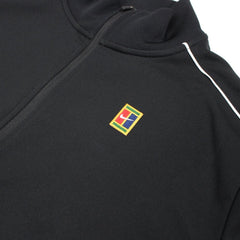 Nike Tennis Trackjacket Schwarz und Weiß - Farbe: Black - Größe: M - VintageR2