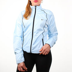 Nike Vintage Babyblau Trackjacket - Farbe: LightSkyBlue - Größe: L - VintageR2
