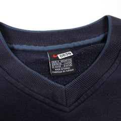 Nike Vintage Center Solo Swoosh Sweater - Farbe: Navy - Größe: M - vintageR2