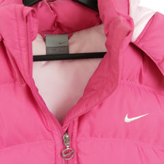 Nike Vintage Daunenweste - Farbe: Pink - Größe: M - vintageR2