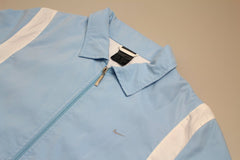 Nike Vintage Solo Swoosh Harrington - Farbe: LightSkyBlue - Größe: L - vintageR2