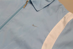 Nike Vintage Solo Swoosh Harrington - Farbe: LightSkyBlue - Größe: L - vintageR2