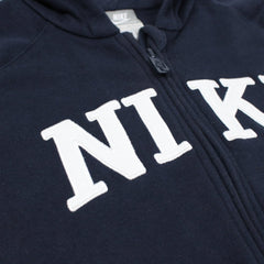 Nike Vintage Spellout Swetjacke - Farbe: Navy - Größe: S - VintageR2