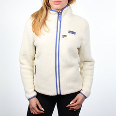 Patagonia Retro Pile Fleecejacke - Farbe: Beige - Größe: M - vintageR2