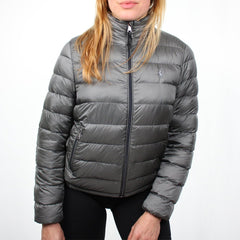 Ralph Lauren leichte Daunenjacke - Farbe: Grey - Größe: M - vintageR2