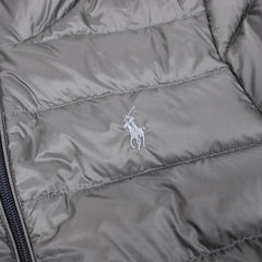 Ralph Lauren leichte Daunenjacke - Farbe: Grey - Größe: M - vintageR2