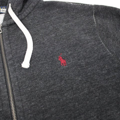 Ralph Lauren Stone Wash Hoodie - Farbe: Black - Größe: M - vintageR2
