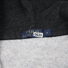 Ralph Lauren Stone Wash Hoodie - Farbe: Black - Größe: M - vintageR2