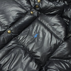Ralph Lauren Vintage glänzende Daunenjacke - Farbe: Black - Größe: M - vintageR2