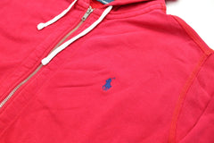 Ralph Lauren Vintage Sweatjacke - Farbe: Red - Größe: L - vintageR2