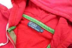 Ralph Lauren Vintage Sweatjacke - Farbe: Red - Größe: L - vintageR2