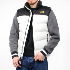 The North Face Daunenweste - Farbe: White - Größe: M - VintageR2