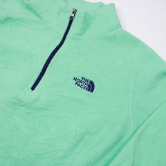 The North Face Half-Zip Vintage Fleece - Farbe: Turquoise - Größe: M - vintageR2