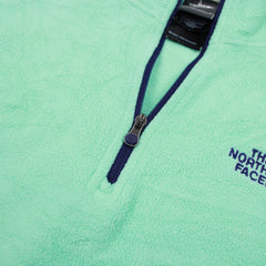 The North Face Half-Zip Vintage Fleece - Farbe: Turquoise - Größe: M - vintageR2