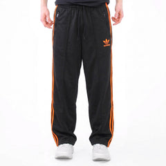 Adidas Firebird Vintage Jogger Jogginghose Sweatpants Schwarz Orange