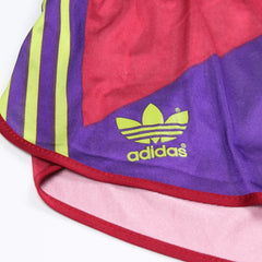 Adidas Shorts Nylon Shorts Rot Lila Herren Nylon – Nahaufnahme-1