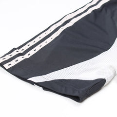 Adidas T-Shirt Fußballverein Grau Weiß Herren Polyester – Nahaufnahme-4