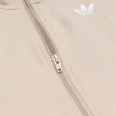 Adidas Trackjacket Firebird Beige Weiß Damen Polyester – Nahaufnahme-2