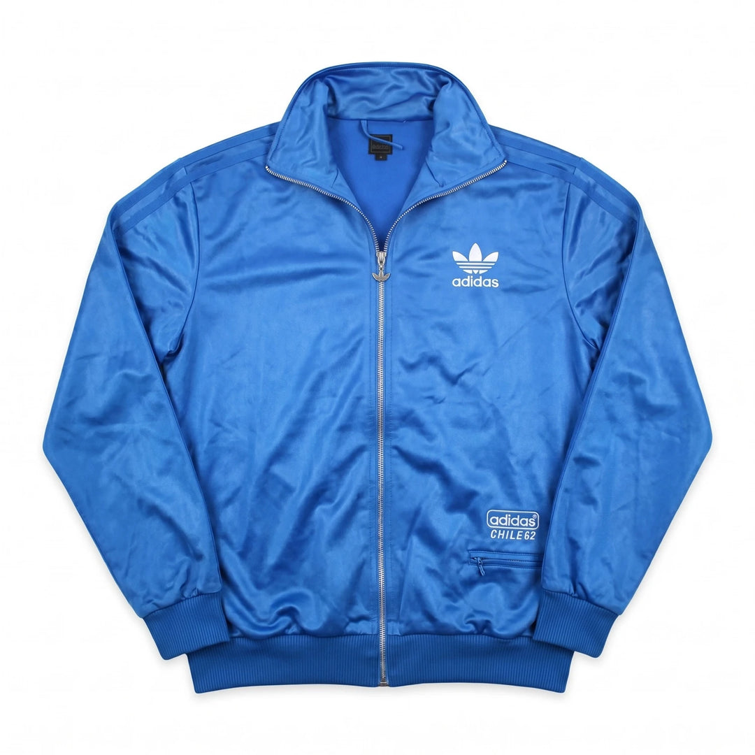 Adidas Trackjacket Chile 62 Blau Herren Polyester – Vorderansicht