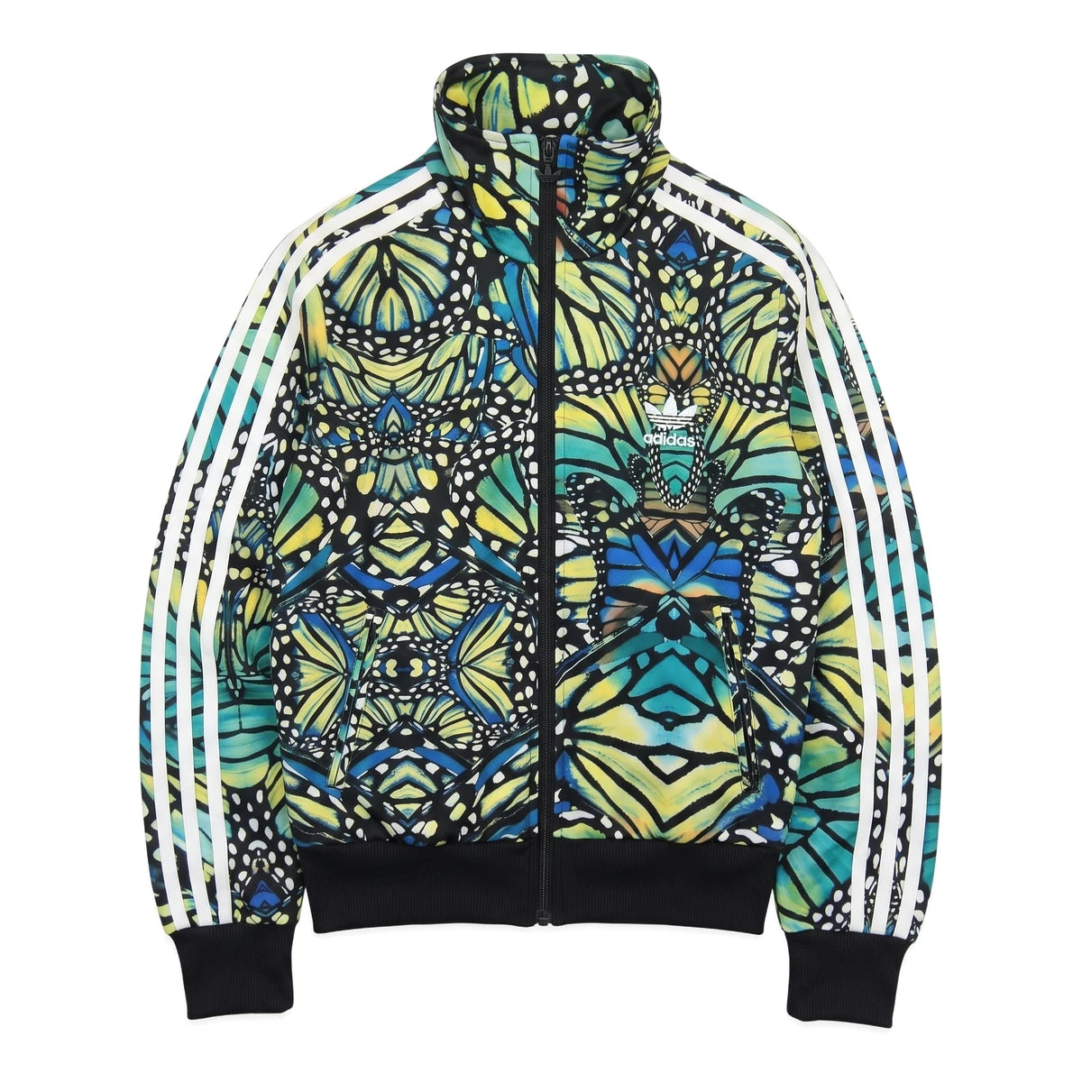 Adidas Trackjacket Firebird Bunt Damen Polyester – Vorderansicht