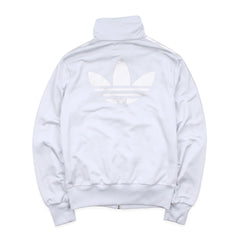 Adidas Trackjacket Firebird Grau Silber Damen Polyester – Rückseite