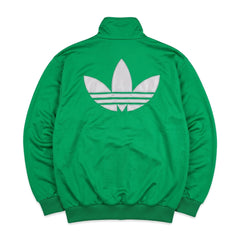 Adidas Trackjacket Chile 62 Grün Silber Herren Polyester – Rückseite