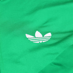 Adidas Trackjacket Firebird Grün Weiß Herren Polyester – Nahaufnahme-1