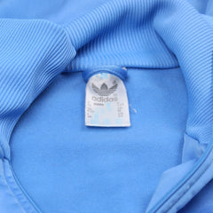 Adidas Trackjacket Beckenbauer Hellblau Weiß Herren Polyester – Nahaufnahme-2