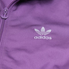 Adidas Trackjacket Firebird Lila Flieder Damen Polyester – Nahaufnahme-1