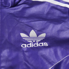 Adidas Trackjacket Chile 62 Lila Silber Damen Polyester – Nahaufnahme-1