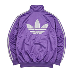 Adidas Trackjacket Chile 62 Lila Silber Herren Polyester – Rückseite