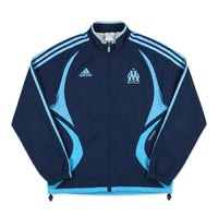 Adidas Trackjacket Fußballverein Marineblau Hellblau Herren Polyester – Vorderansicht