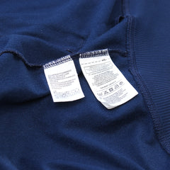 Adidas Trackjacket Firebird Marineblau Silber Herren Polyester – Nahaufnahme-3