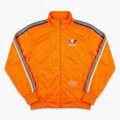 Adidas Trackjacket Chile 62 Orange Blau Herren Polyester – Vorderansicht