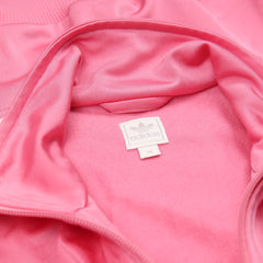 Adidas Trackjacket Firebird Pink Rose Damen Polyester – Nahaufnahme-3