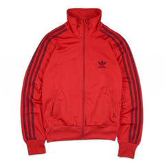 Adidas Trackjacket Firebird Rot Damen Polyester – Vorderansicht