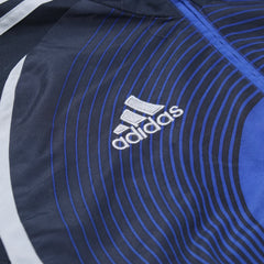 Adidas Trackjacket Y2K Schwarz Blau Herren Polyester – Nahaufnahme-1