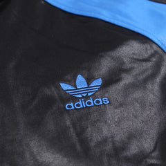Adidas Trackjacket Chile 62 Schwarz Blau Herren Polyester – Nahaufnahme-2