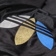 Adidas Trackjacket Chile 62 Schwarz Blau Herren Polyester – Nahaufnahme-3