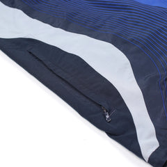 Adidas Trackjacket Y2K Schwarz Blau Herren Polyester – Nahaufnahme-3